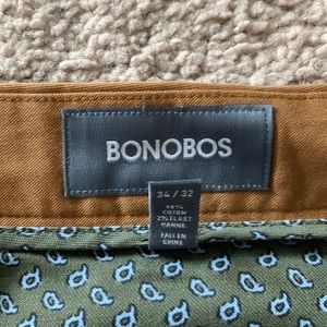 Mens Bonobos slim pant